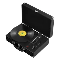 vinyl record player small lp record player bluetooth stereo vintage imitation mini disc box phonograph christmas gift