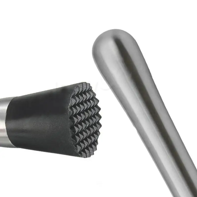 1 шт. Нержавеющая сталь Бар коктейль Мохито мята &quotсделай сам&quot пити фруктового