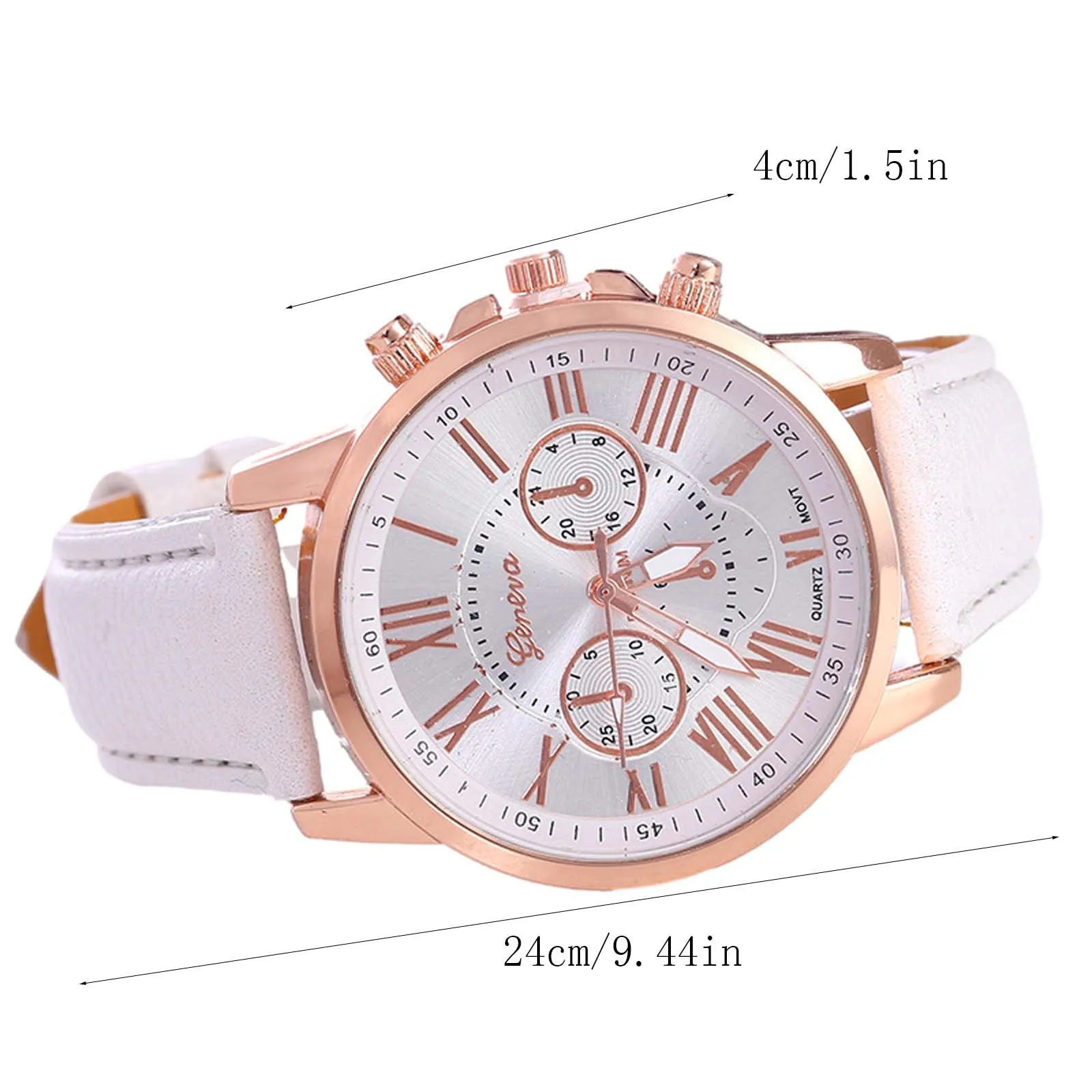 

Fashion Women's Quartz Wristwatches Leather Strap Belt Quartz Watch Relogio Masculino Stainless Steel Quartz Watch Pointer Watch