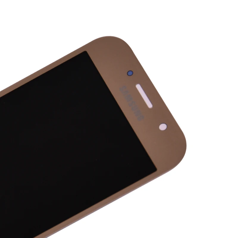Супер Amoled для Samsung Galaxy A7 A720 A720F ЖК-дисплей кодирующий преобразователь сенсорного экрана в сборе lcd для Galaxy A7 Duos lcd