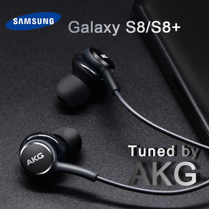 Оригинальные наушники Samsung Akg EO-IG955 с микрофоном проводные 3,5 мм с микрофоном внутриканальные наушники для смартфона Galaxy S10 S9 S8 S7.