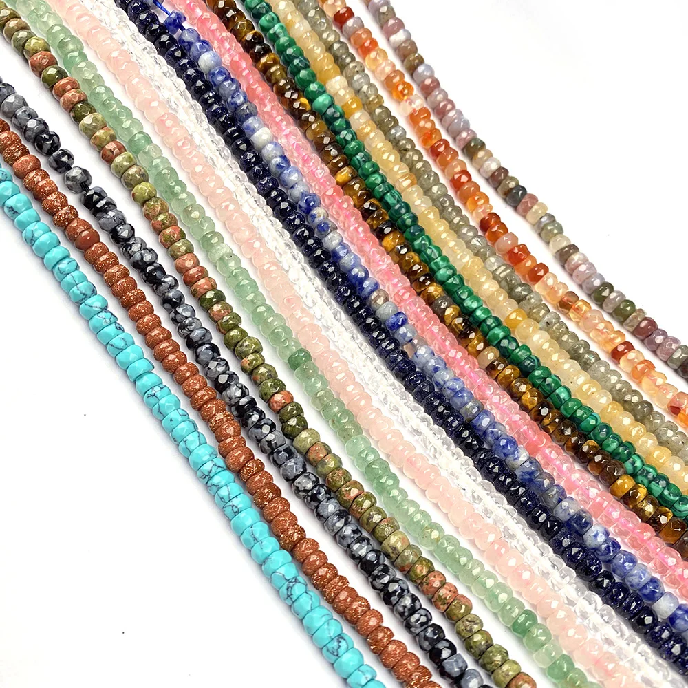 

Бусины из натурального камня в форме Агата