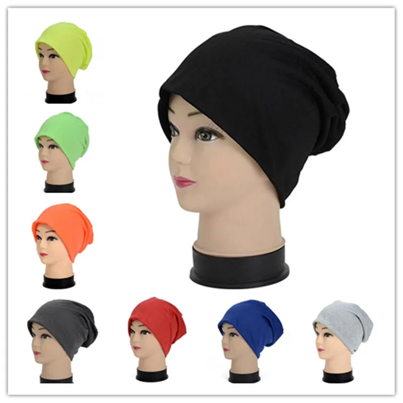 2019 новая весенняя Осенняя однотонная вязаная шапка женская модная повседневная