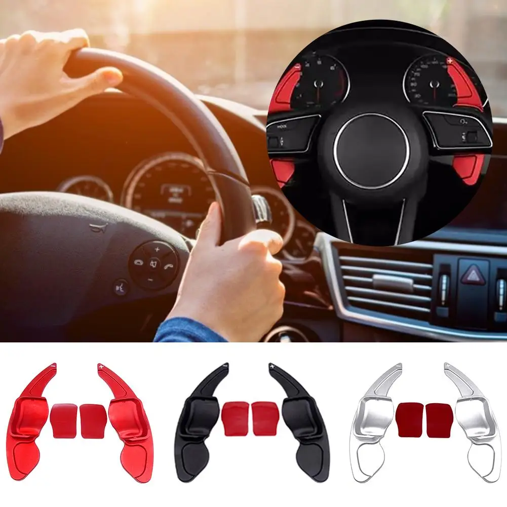

1 piece set Shift Paddles For Tiguan Golf 6 MK5 MK6 Jetta GTI R20 R36 Steering Wheel Paddle Extension Shift Cover Accessories