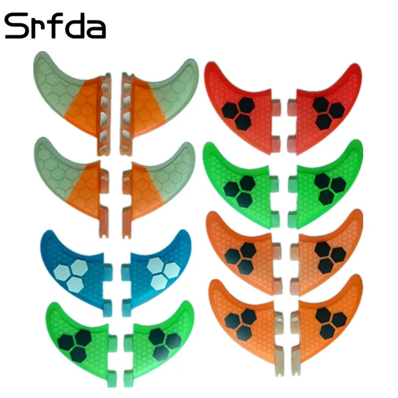 

srfda for FCS FCS2 FUTURE 2pcs/Set GL GX K2.1 G3 size surfboards fins fiberglass Surf Fin fcs fins two pieces per set