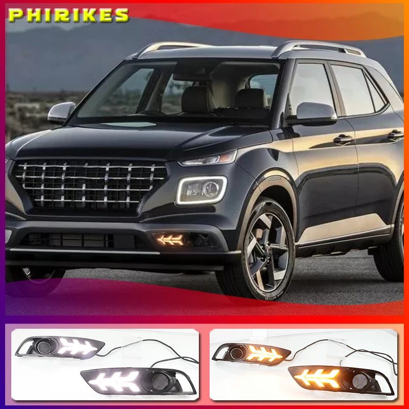 

For Hyundai Venue 2019 Car-styling LED DRL Daytime Running Light
