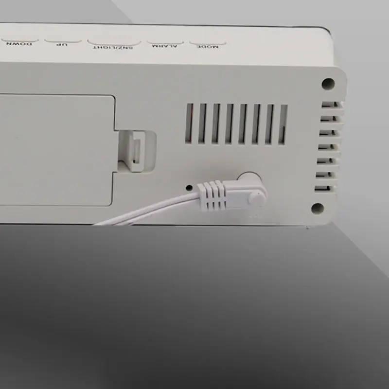 Электронный зеркальный будильник с ЖК дисплеем цифровые настольные часы