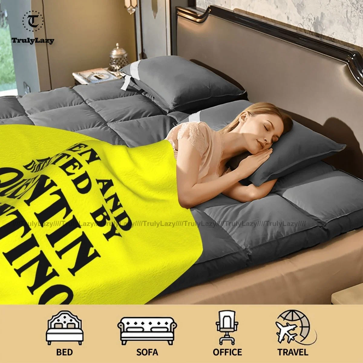 

Django Blanket Luxury Round Fleece Blanket Camping Super Soft Fashion Bedspread