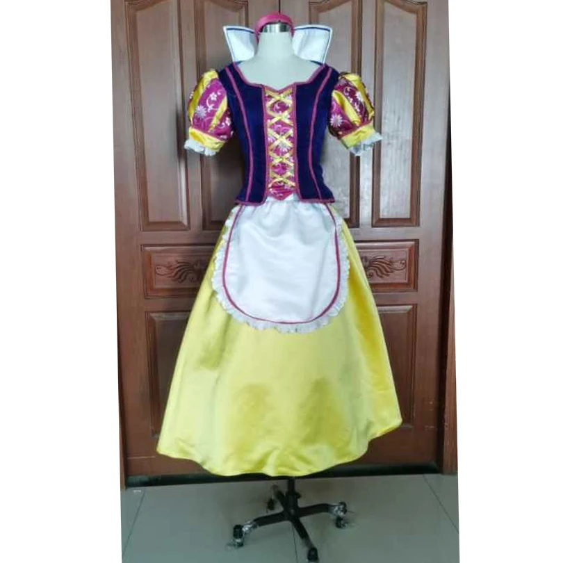 

Костюм принцессы для косплея по снегу, фартук для ролевых игр для взрослых, платье для Фэнтези, Хэллоуина, карнавала, бального платья