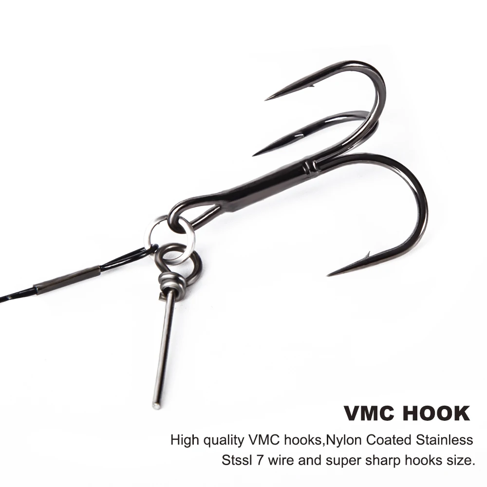 Hunthouse рыболовные двойные крючки мягкие приманки shad rig одиночные крючки двойной крючок такелаж большие рыболовные снасти мягкий шэд