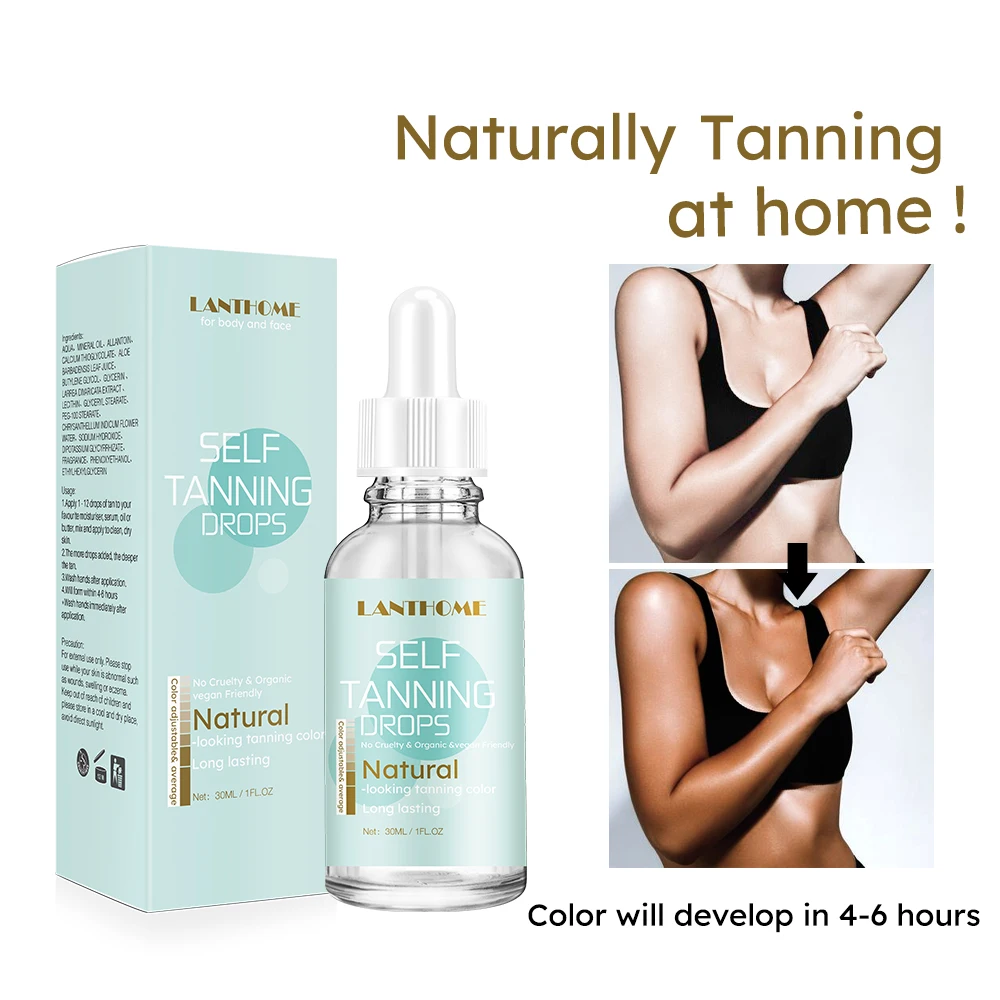 

Self Tanning Drops Self Tanner Body Bronzer Sun Tan Oil Salon Bronzer The Body Sunblock Makeup Foundation Fast Tanner Lotion