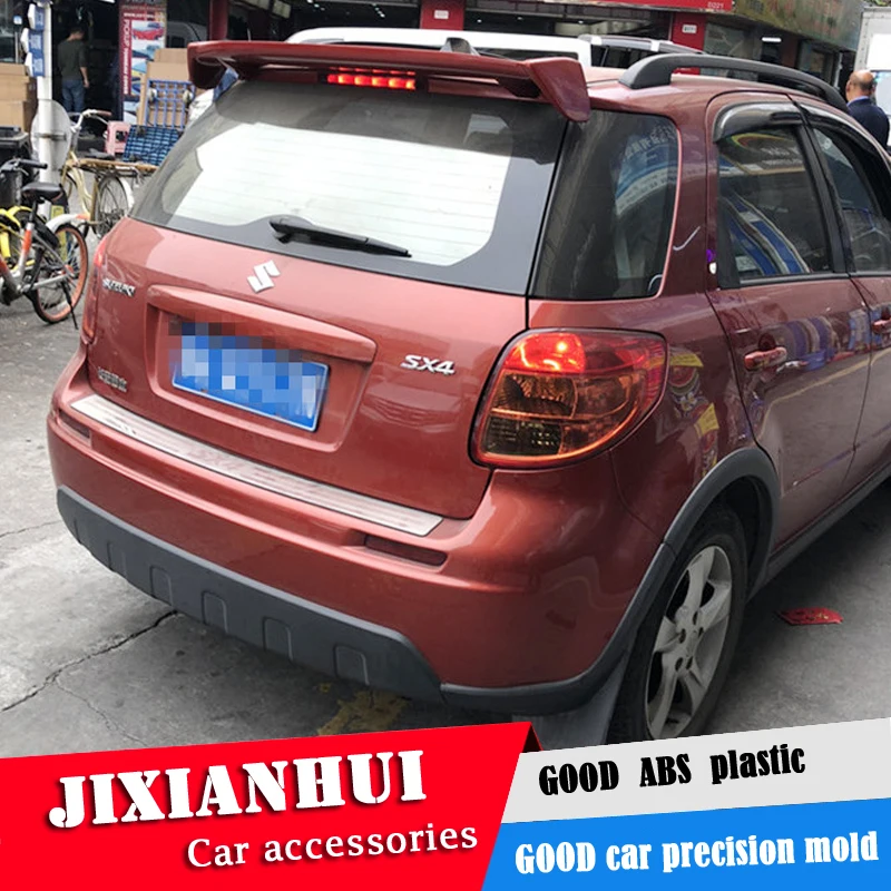 Спойлер для SX4 2008 2014 Suzuki цветной задний спойлер из АБС пластика