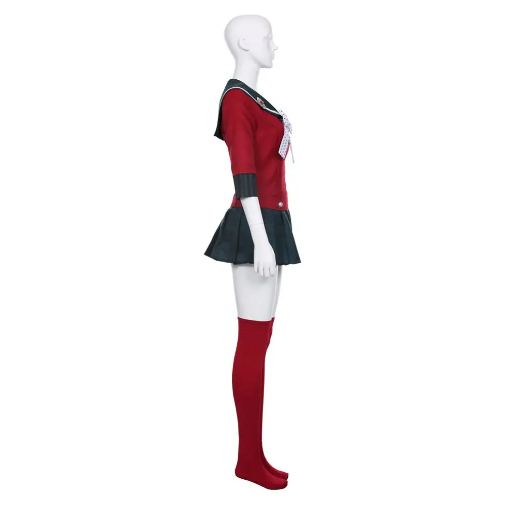 Danganronpa Косплэй убийства гармонии Harukawa Маки костюм платье равномерное
