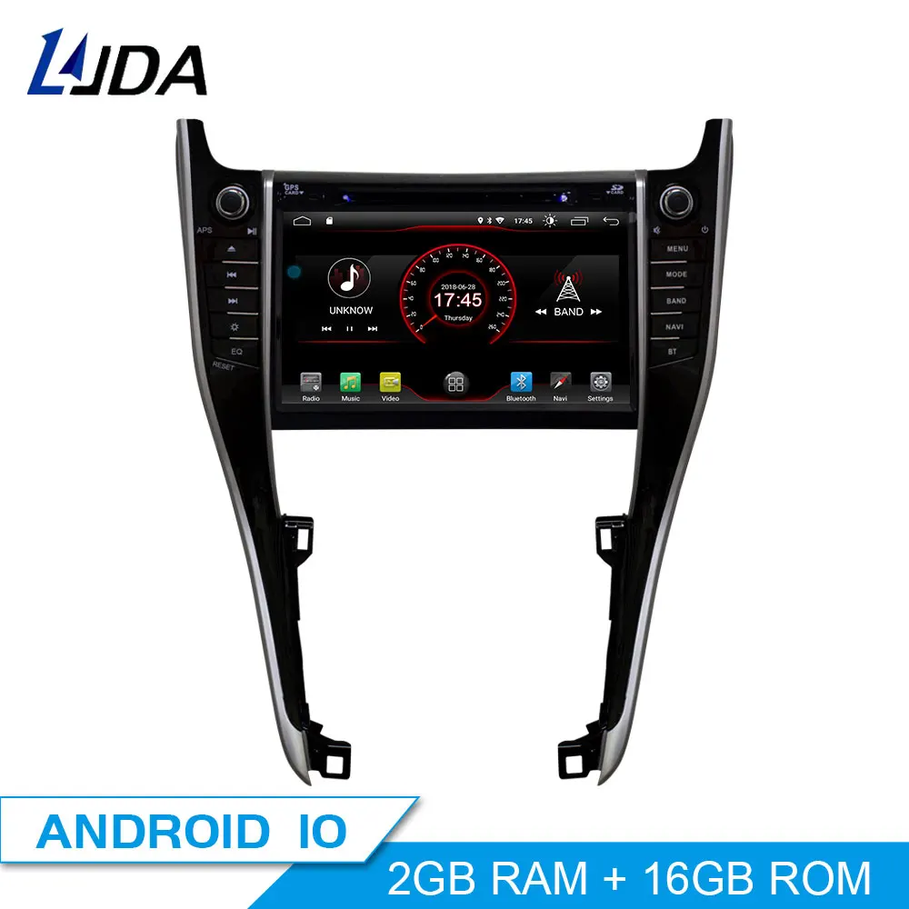 

Carplay DSP Android 10.0 Car DVD Player For Toyota Harrier 2013- 2015 2016 2017 Wifi GPS Navi 2 Din Car Radio Multimedia Stereo