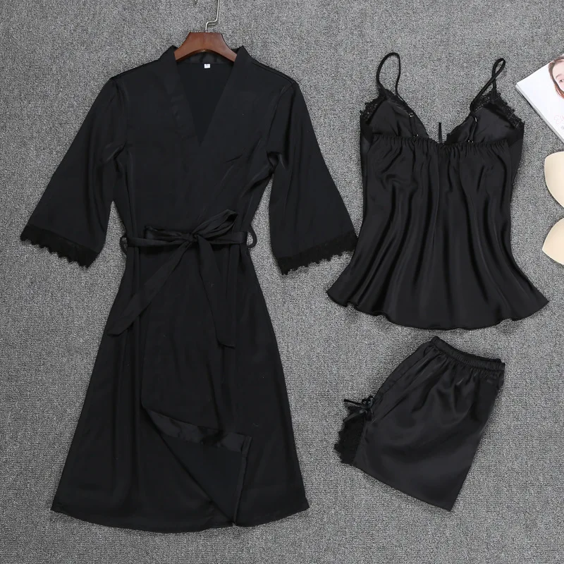 Сексуальный весенний женский комплект из 3 предметов: топ с бретельками и