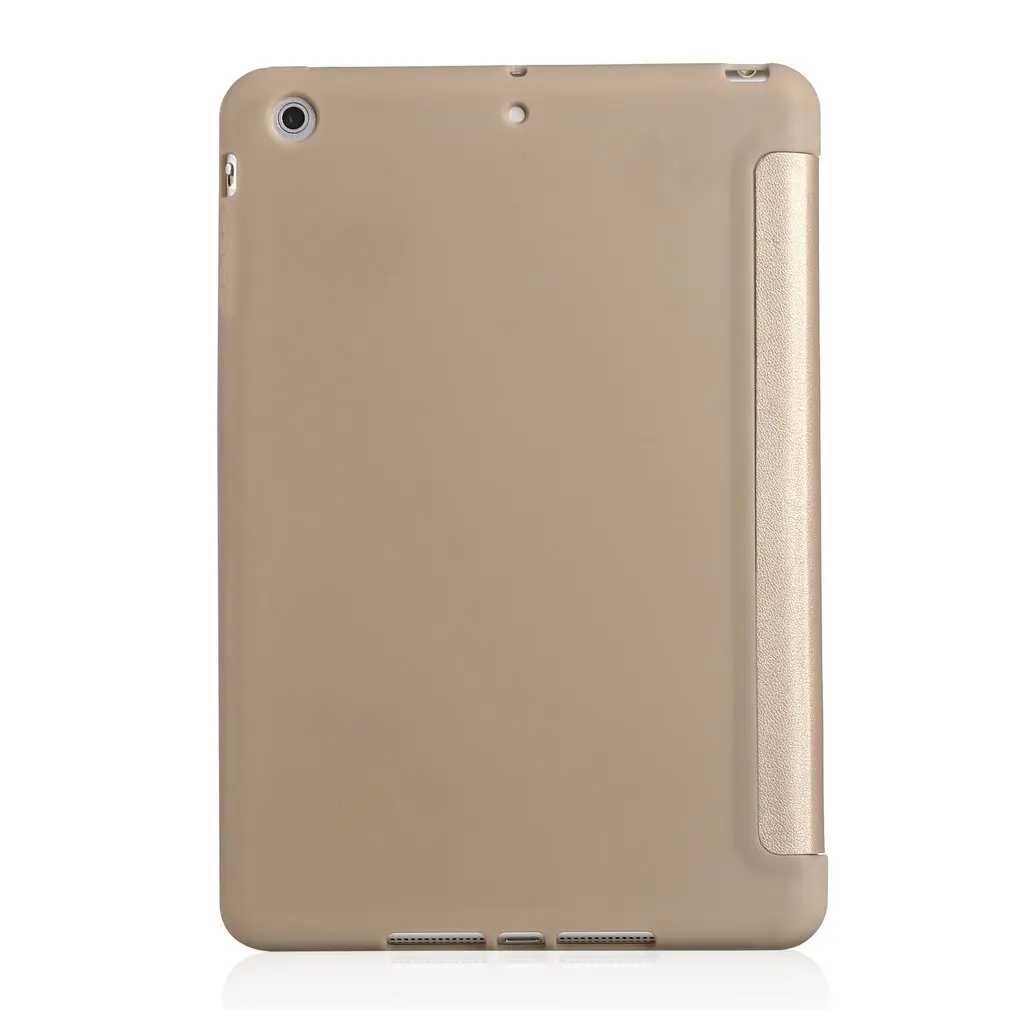 Ударопрочный Мягкий силиконовый чехол из искусственной кожи однотонный