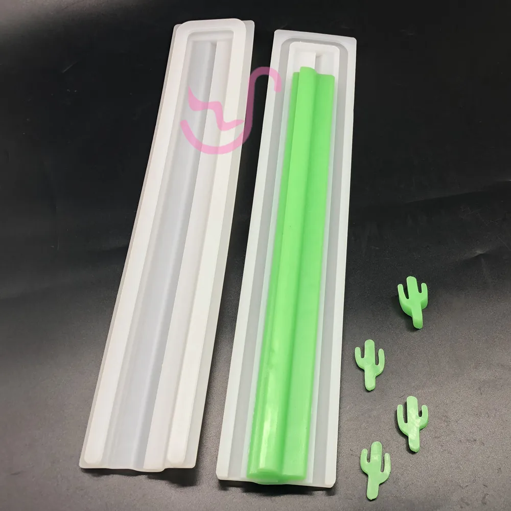 Кактус длинные силиконовая трубка Колонка пресс формы &quotсделай сам&quot форма для
