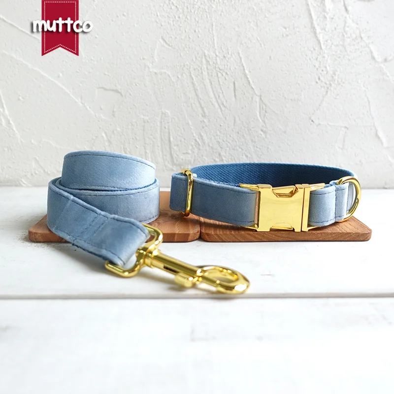 MUTTCO individual customized collar THE POWDERBLUE durable pet necklace for your house 5 sizes UDC081B | Дом и сад