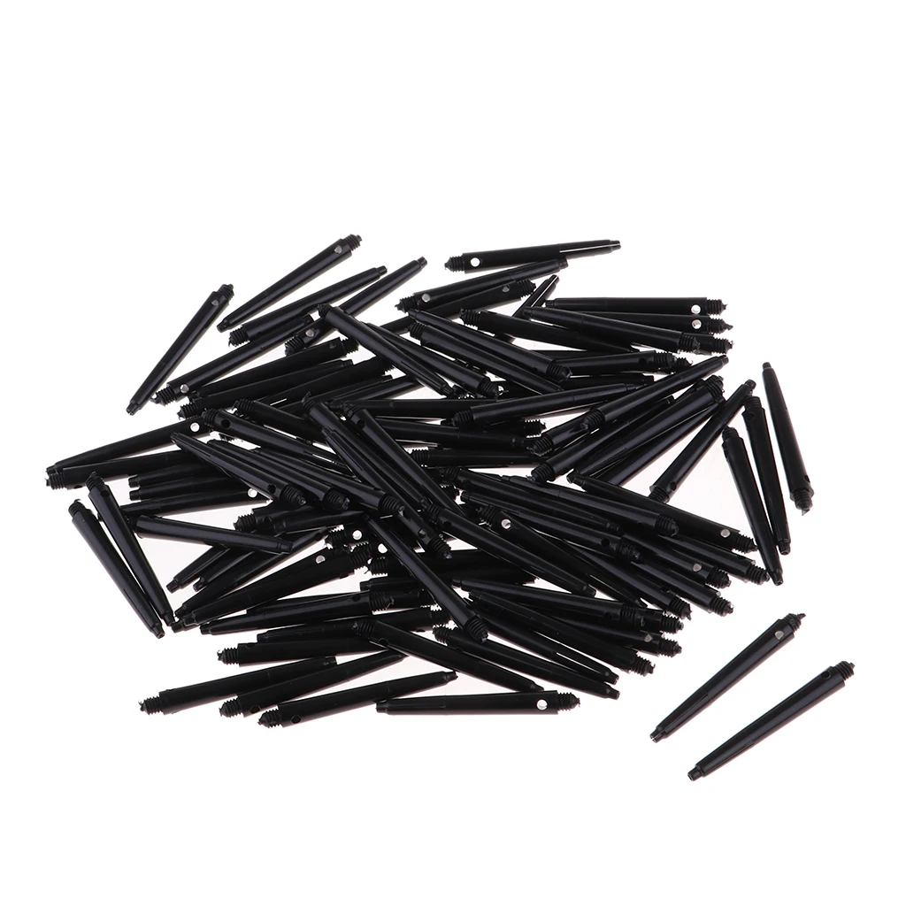 

100pcs 2BA Soft Tip Points For Soft Tip Darts Electronic Darts - Black