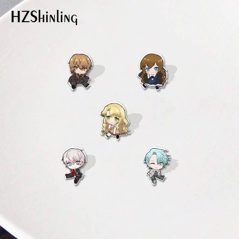 2021 из смолы АБС ручная работа с лацканами PinMystic курьерские героев мультфильмов