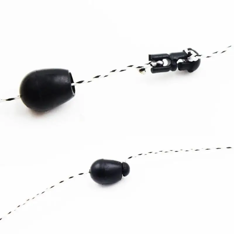 10/20pcs ABS Terminal Angling Tackle Lures Beads Accessories Baits Tools Fishing Quick Change Method Feeder Line Holder | Спорт и