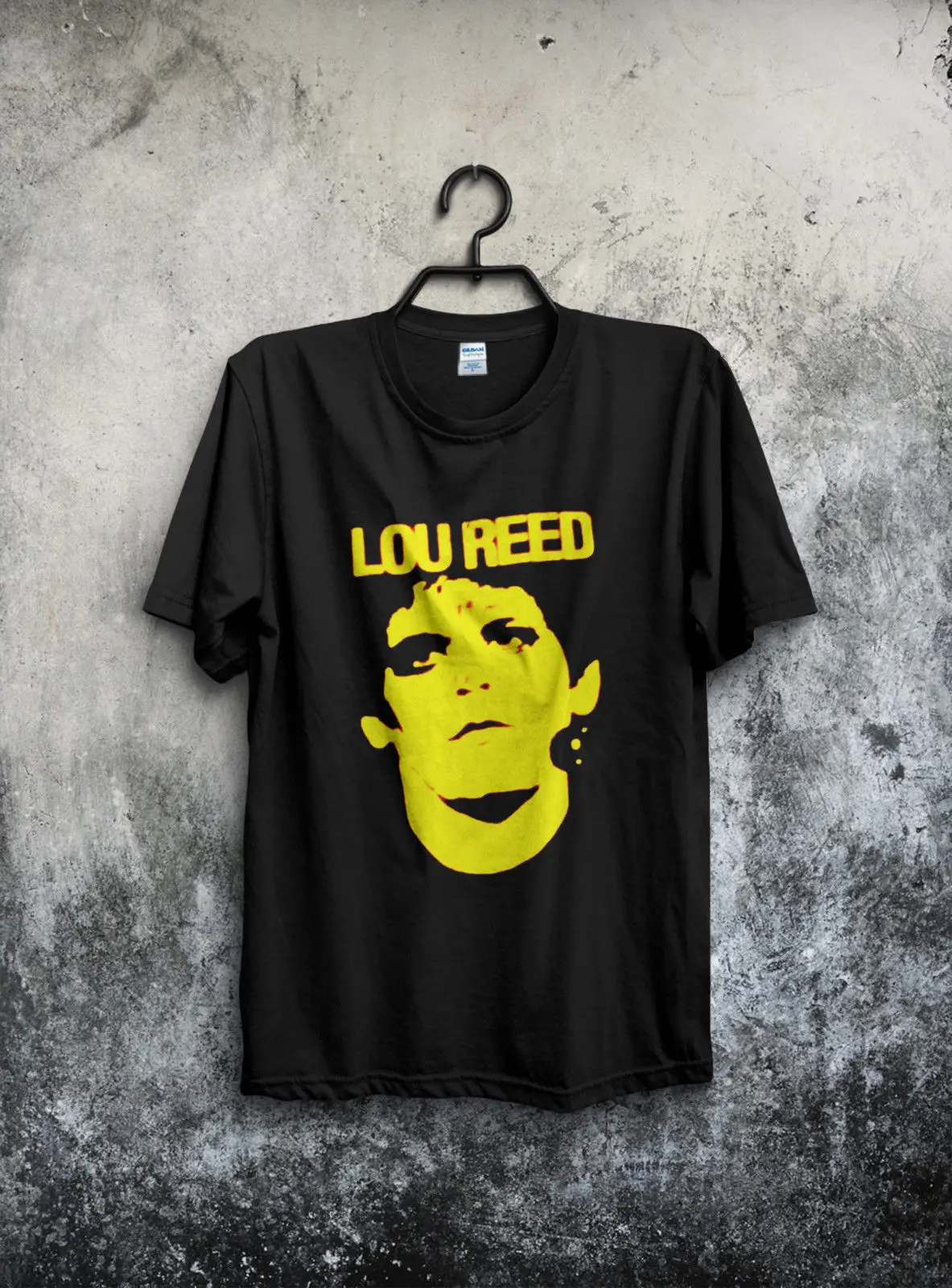 Винтажная 70S Lou Reed рок ролл животное редкая полоса футболка|Мужские футболки| |