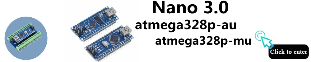 1 шт. NANO V3.0 3,0 контроллер клеммный адаптер плата расширения NANO IO Shield простая Плата расширения для Arduino AVR ATMEGA328P
