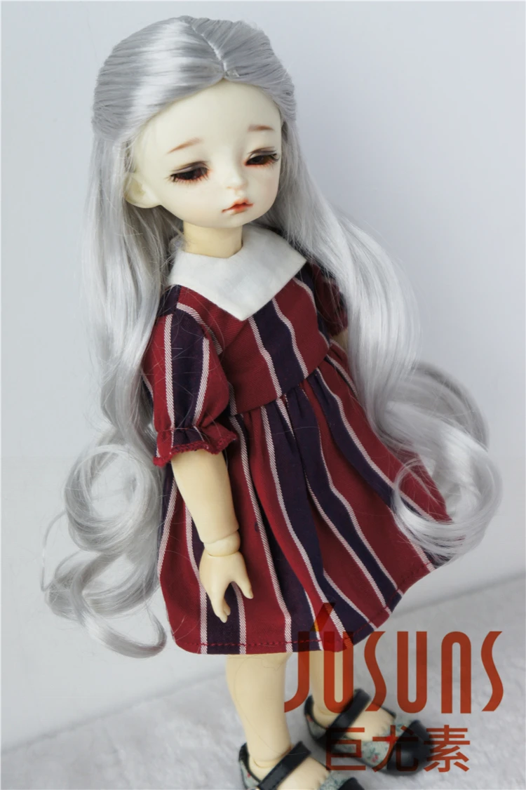 

JD028 1/6 1/4 Alice Fantasy Synthetic Mohair Wigs 6-7 inch 7-8inch YOSD MSD Resin Doll Wig BJD Doll Accessories