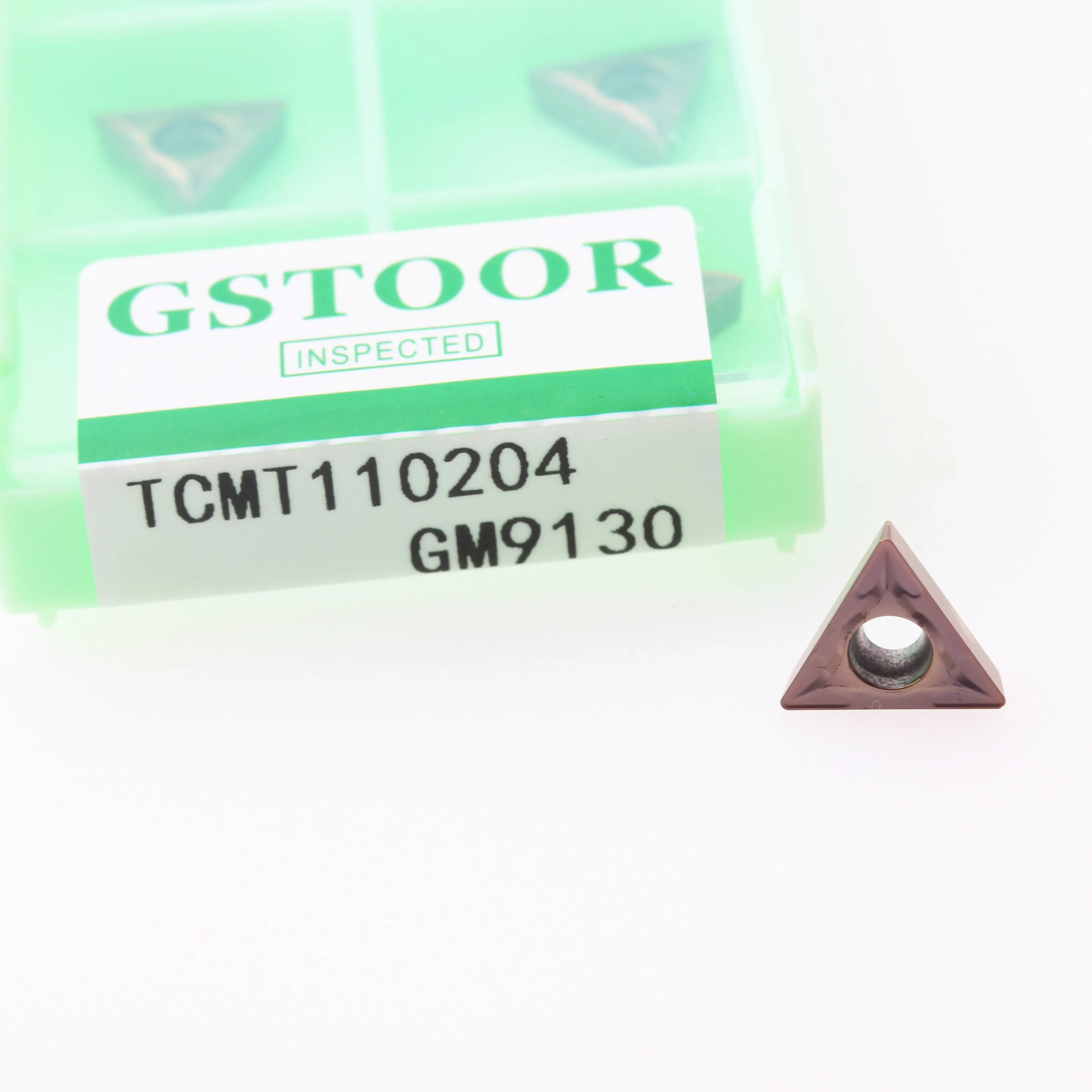 

10PCS Turning Tools TCMT110204 TCMT 110208 TCMT16T304 TCMT16T308 GM9130 Carbide Lathe Cutter Inserts For Stainless Steel