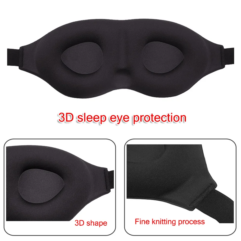 

Sleep Eye Mask Soft 3D Memory Foam Padded Home Travel Sleeping Blindfold Shade Cover NShopping