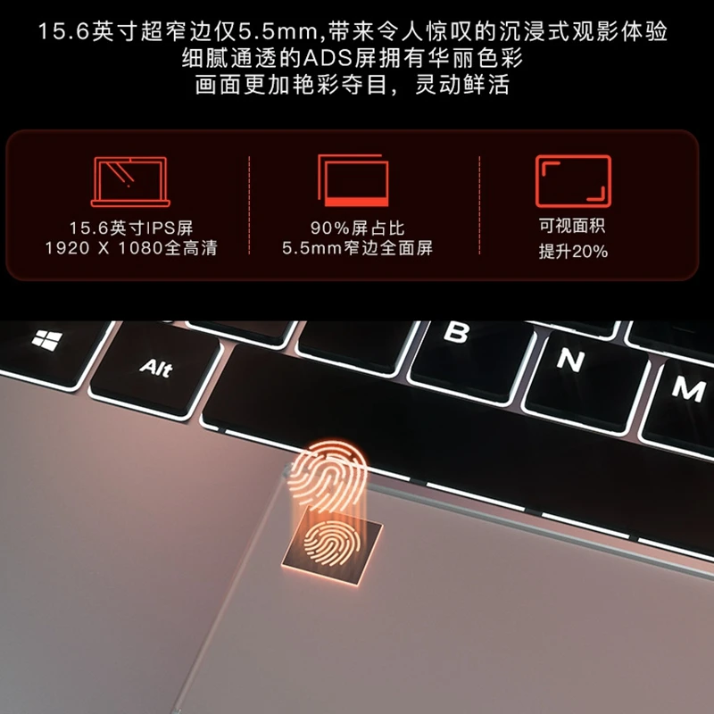 15 6 дюймов игровой Тетрадь R5 2500U 4 ядра 12 Гб Оперативная память 512GB SSD Windows 10 OS 1920X1080 IPS