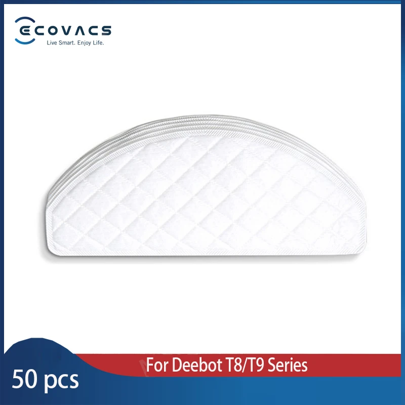 

Одноразовая для швабры Для ECOVACS Deebot T8 T9 серии, 50 шт в наборе