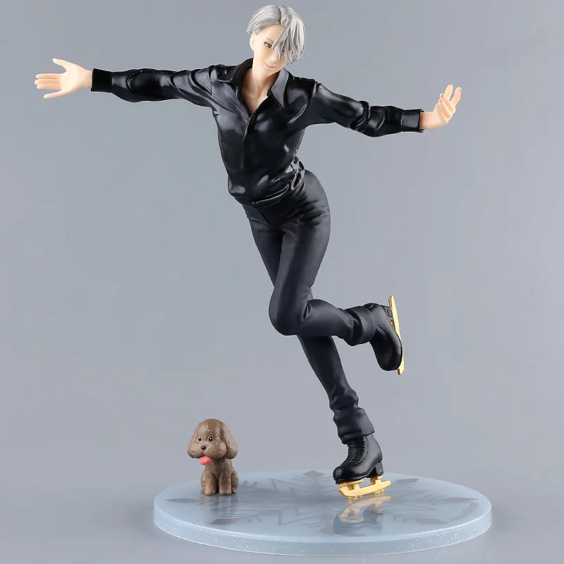 Аниме YURI из мультфильма! На льду Victor Nikiforov черная одежда для катания на лыжах Ver.