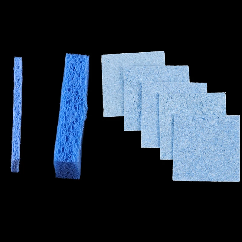 

5pcs/lot Color Random 6cm*6cm Soldering Iron Solder Tip Welding Cleaning Sponge Pads Hand Tool