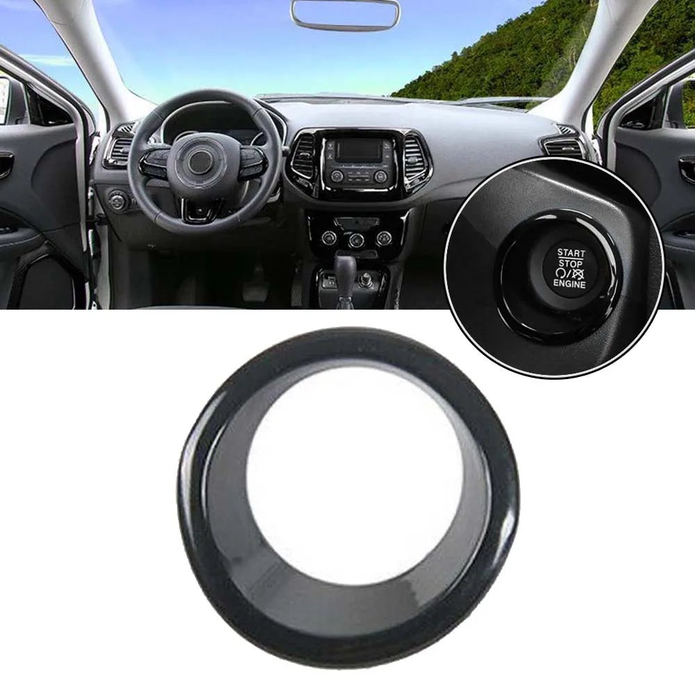

ABS Trim Ring Replacement Waterproof For Jeep Compass 2017-2020 Practical
