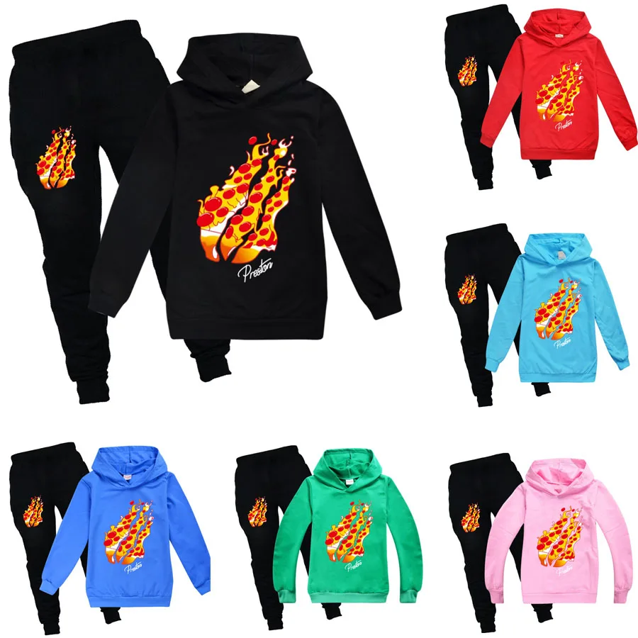 Осенние детские толстовки prestonplayz для девочек-подростков мальчиков Preston Playzs