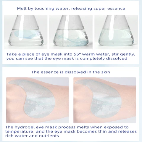 ARTISCARE Гиалуроновая кислота + коллагеновая маска для глаз с золотом, 2 шт.