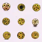 5 мм мозаика булавка заклепки для винт для ручки ножа украсить 9 видов дизайн изысканный стиль мозаика булавка нож Ручка инструмент длина 9 см