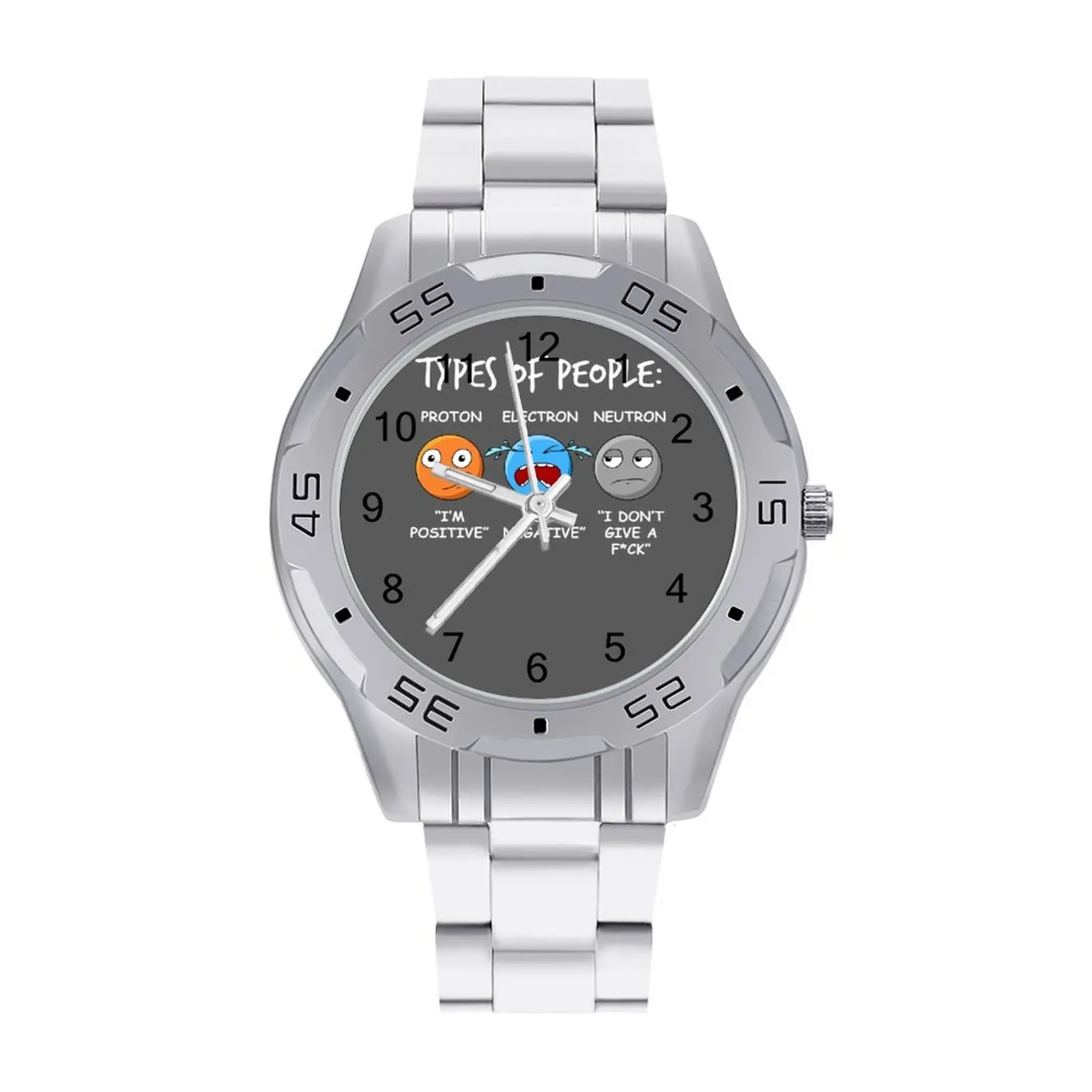 

Physics Quartz Watch Exclusive Man Wrist Watch Photo Steel Business Good Quality Wristwatch