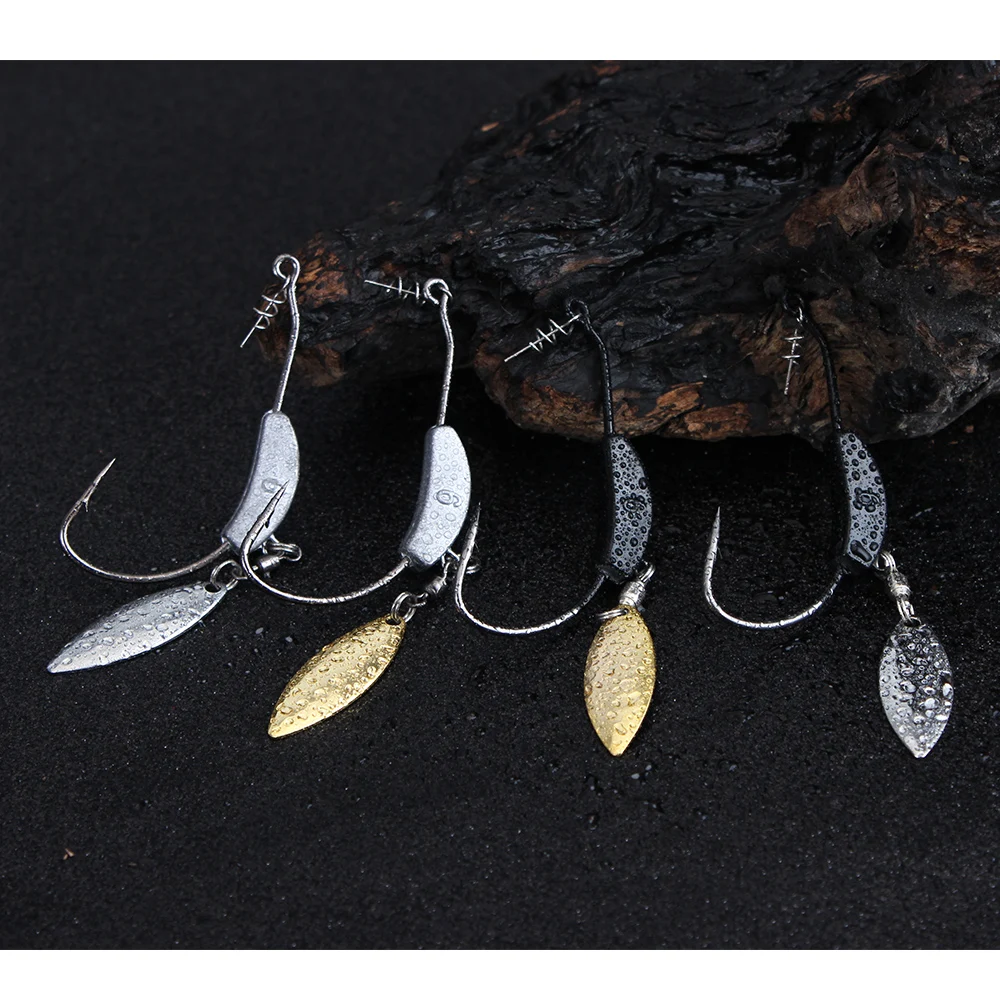 Рыбы Король 2-9g с высоким содержанием углерода Сталь кривошипно крюк