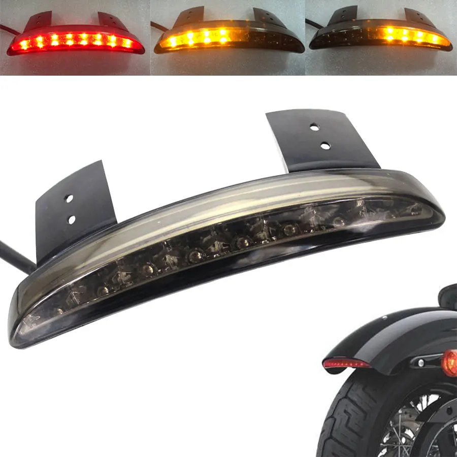 Задний фонарь для мотоцикла крыло задний объектив стоп сигнал светодиодный Harley XL