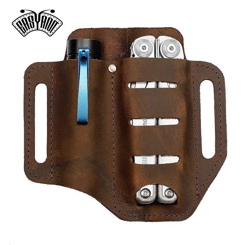 Кожаные чехлы для ножей кредитных карт и других инструментов|Мужские кошельки| |