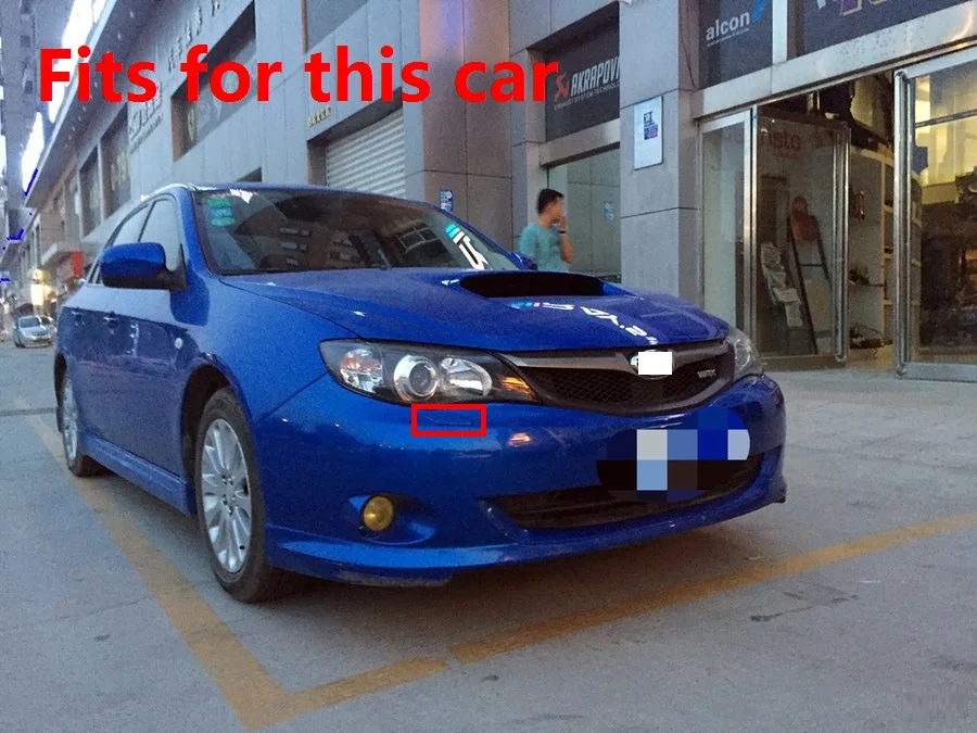 CAPQX для Subaru 10th Impreza WRX/STI 2008-2011 передний бампер крышка омывателя фар налобный фонарь распылитель форсунки