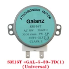 SM-16T GAL-5-30-TD(1) AC30V 5060 Гц Микро Поворотный синхронный мотор лотка для микроволновой печи аксессуары Запчасти