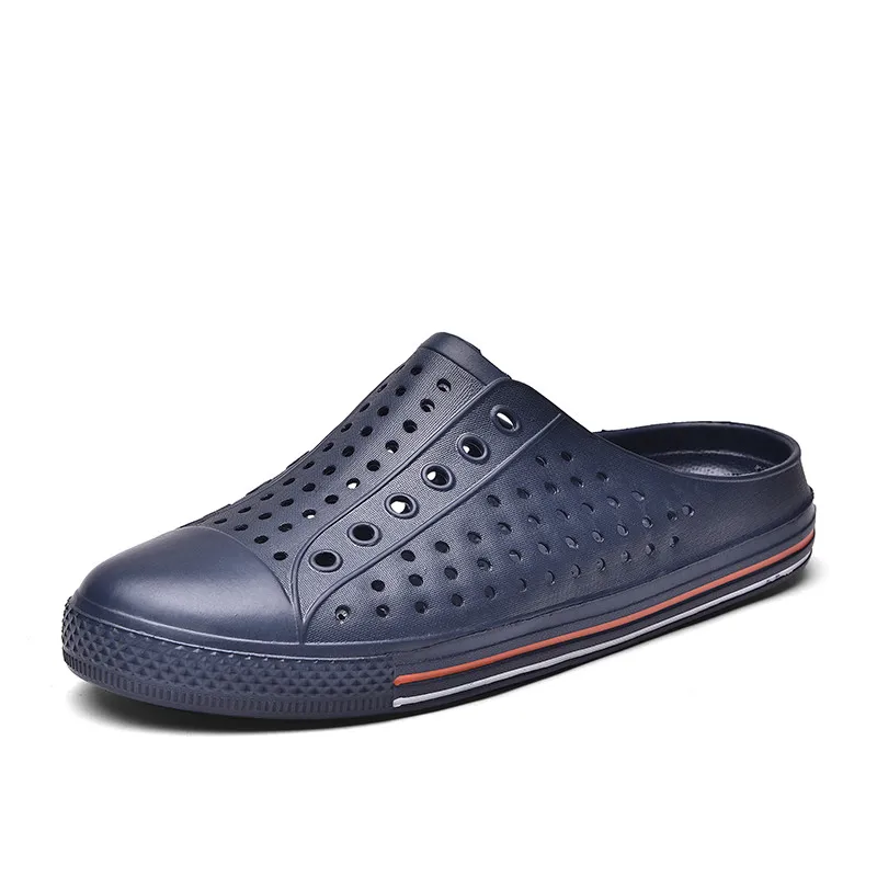 Style 9 SAGUARO/Коллекция года; летние тапочки; Мужские дышащие пляжные сланцы с перфорацией; унисекс; Повседневные слипоны на плоской подошве; сандалии; Мужская обувь; zapatos - Цвет: Style 9