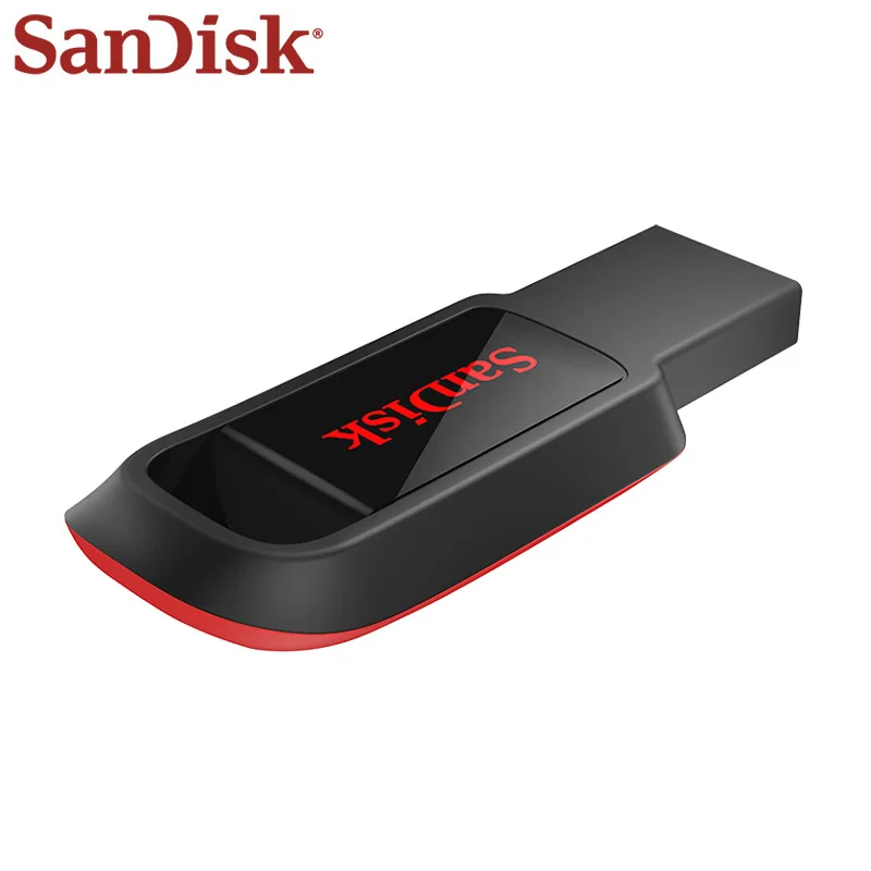 SanDisk флэш накопитель CZ61 USB 2 0 128 Гб 64 ГБ 32 16 флеш черный Флешка Поддержка