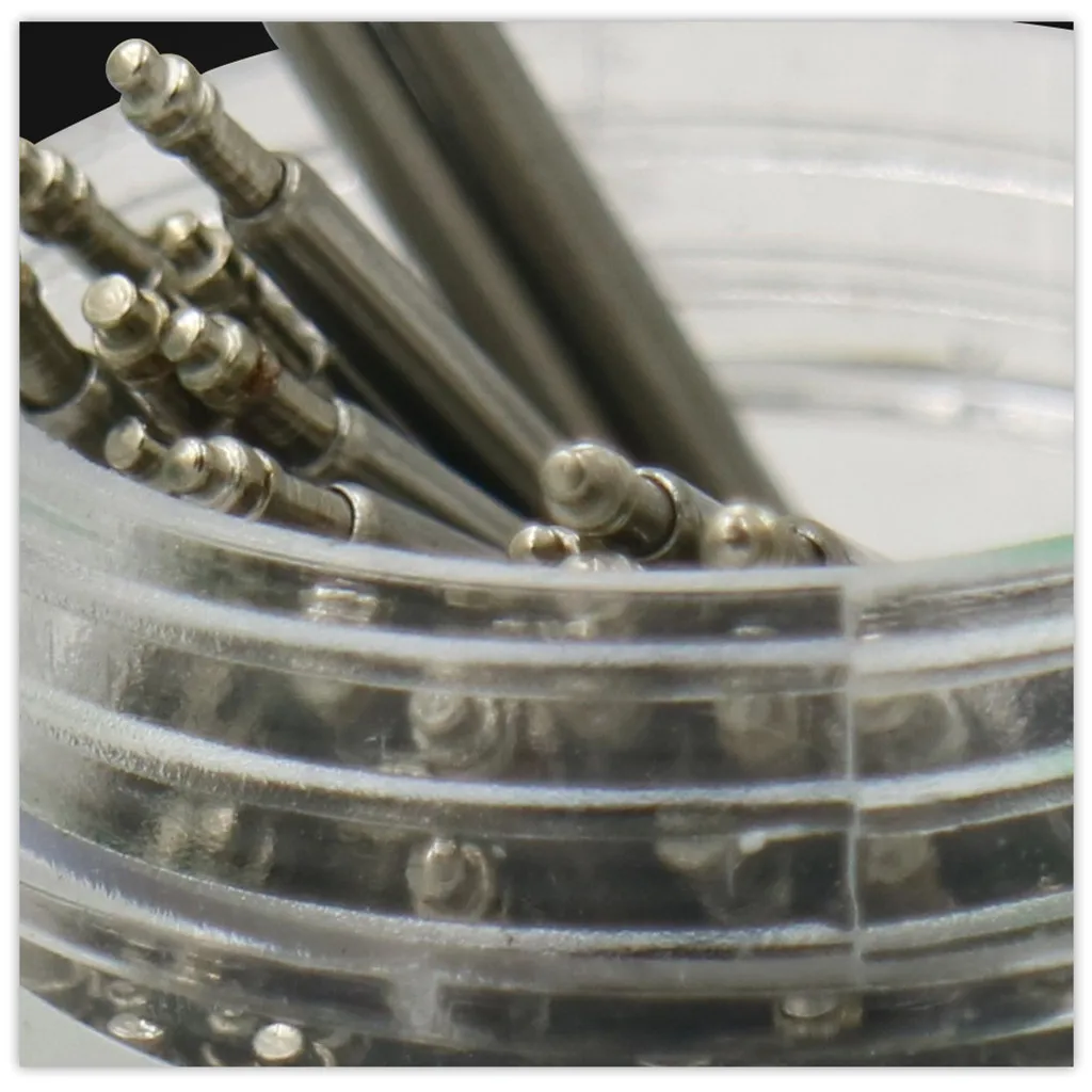 100 шт. быстроразъемный пружинный стержень из нержавеющей стали ремешок для часов