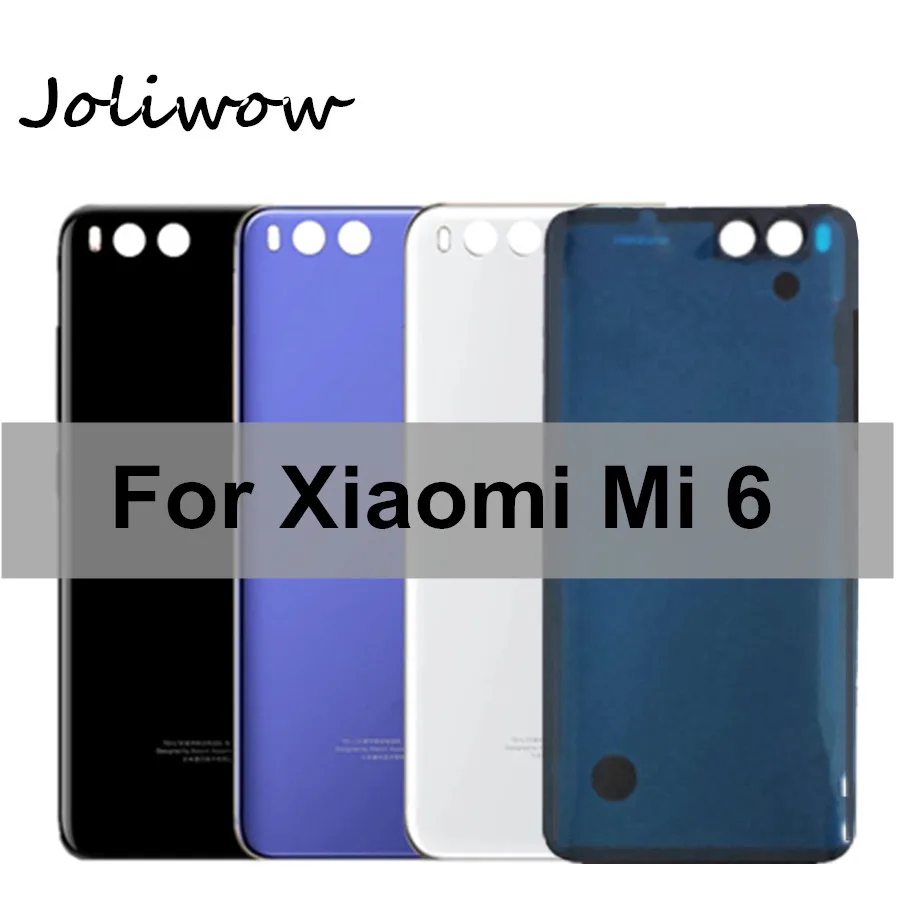 Для Xiaomi Mi6 крышка батареи задняя корпус чехол для Mi 6 дверь стекло M6 Замена |