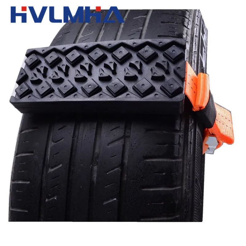 2 шт./компл. колесо цепь Универсальный анти скольжения аварийного снег цепи для