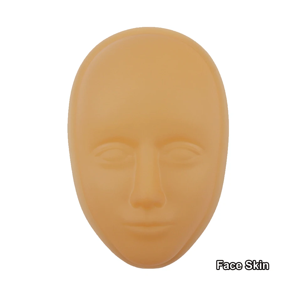 Силиконовая голова-манекен для практики татуировок бровей и макияжа | Красота